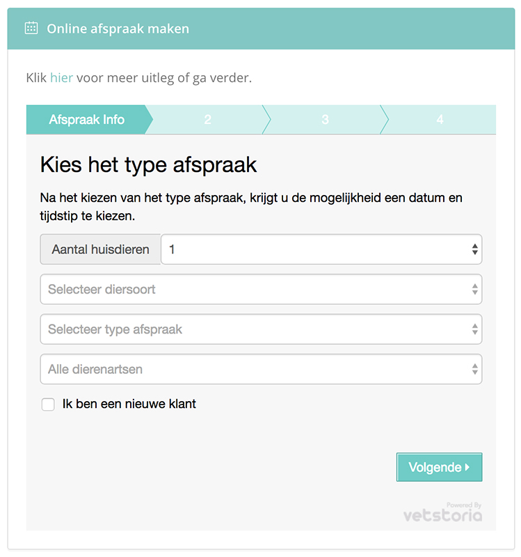 afbeelding Online afspraak maken / Bestelling plaatsen