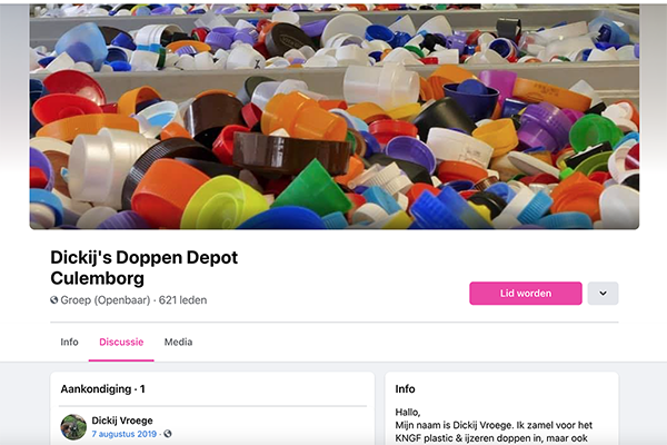 afbeelding Het verzamelen van doppen bij de dierenarts in Tiel stopt per november 2021.