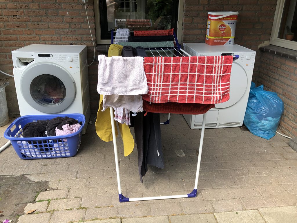 Dierenkliniek Tiel-Drumpt: 3 maanden in de verbouwing van de praktijk: De tijdelijke wasstraat