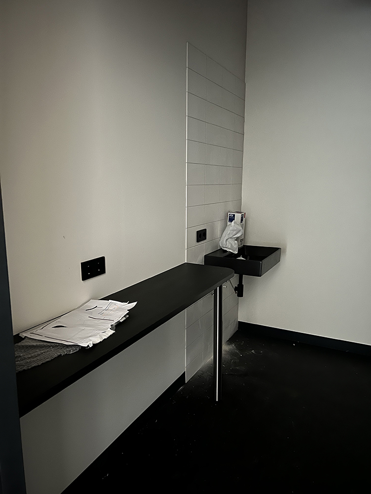 Dierenkliniek Tiel-Drumpt: De kliniek: de kleedruimte