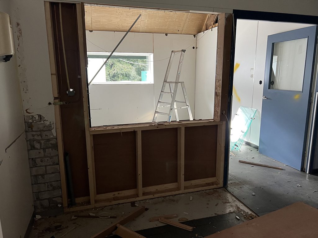 Dierenkliniek Tiel-Drumpt: 6 maanden: weer een sloopfase