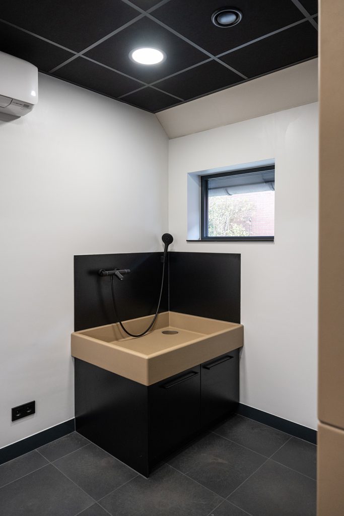 Dierenkliniek Tiel-Drumpt: Quarantaine, wasruimte