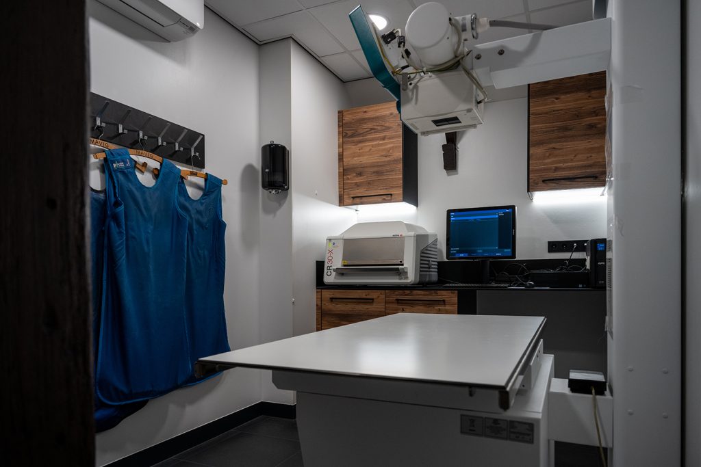 Dierenkliniek Tiel-Drumpt: De röntgenkamer